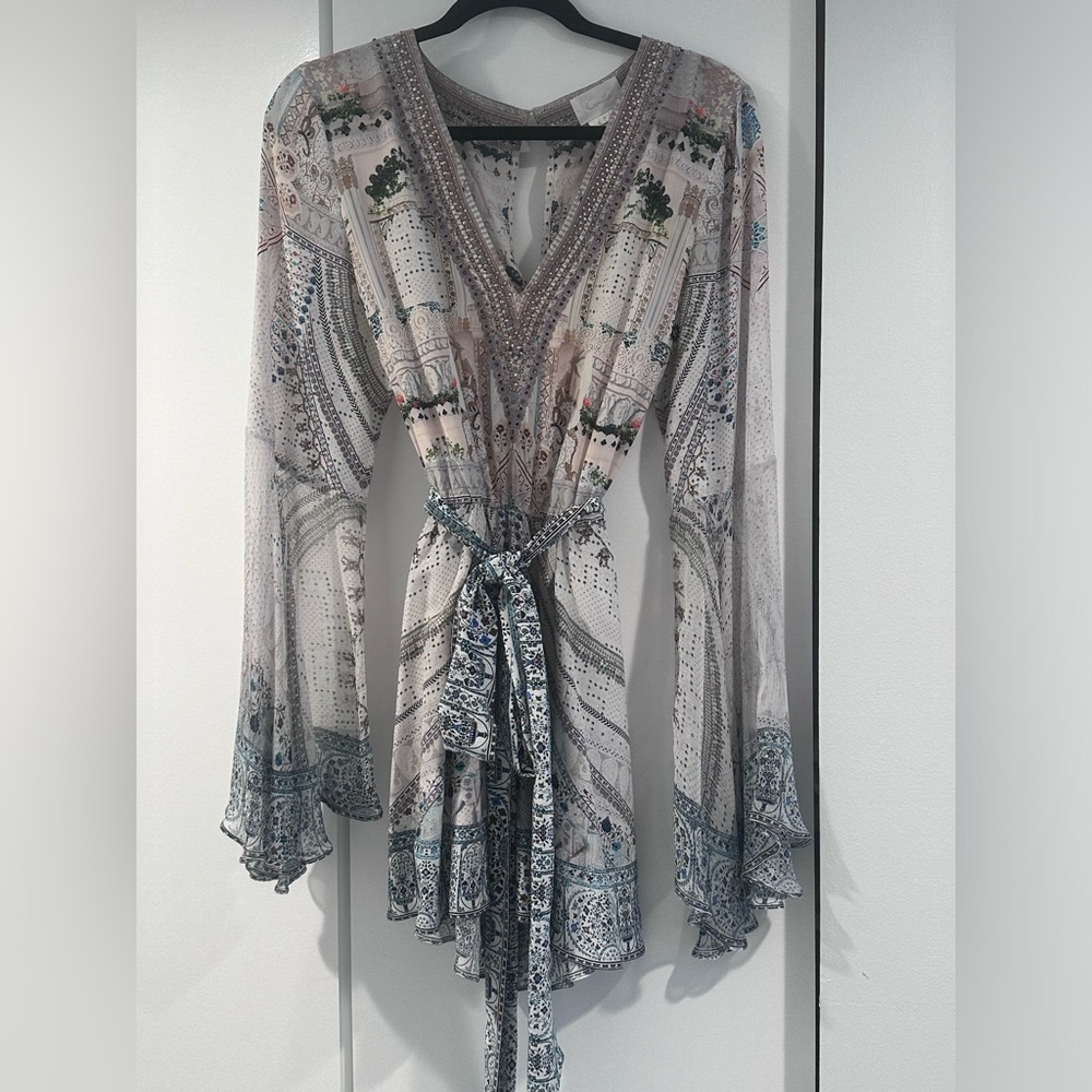 Camilla romper with belt